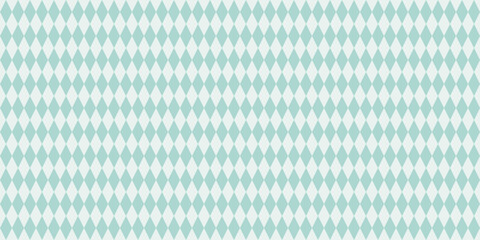 Pale green rhombus pattern seamless geometric background with repeating pastel argyle grid perfect for wrapping, textile, scrapbook, digital paper, wallpaper, or decorative web design