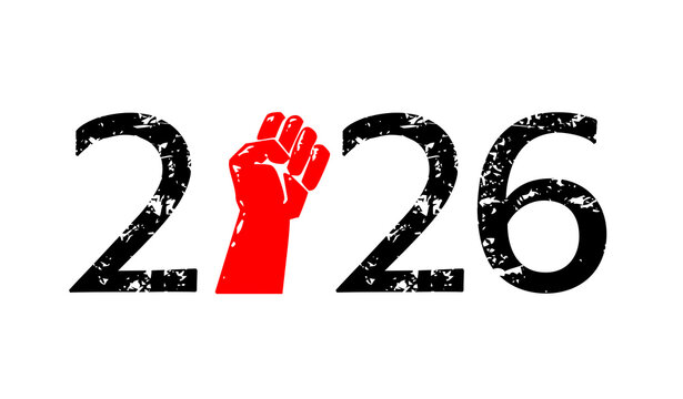 Fist 2026 symbol icon	