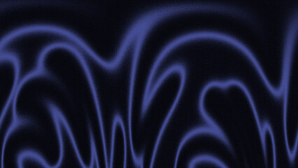 Abstract flowing purple neon lines create a mesmerizing and energetic wave pattern against a dark background