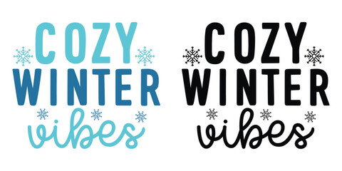 Winter Typography SVG Design, Winter Quote SVG T-shirt Design