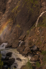 view of voringfossen in Norway