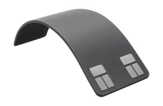 A flexible thin-film varistor, perfect for integration in smart wearables for home use.