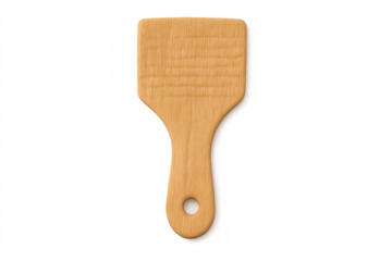 Wooden kitchen spatula utensil for cooking preparing food