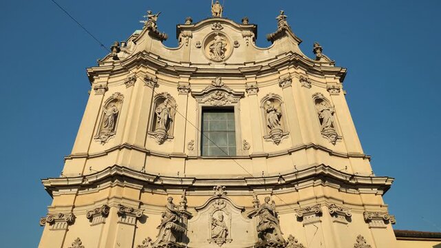 San Zenone church in Osio sotto, Bergamo, Italy