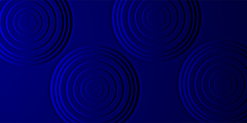 dark blue background with circle shape and shadow effect. simple design