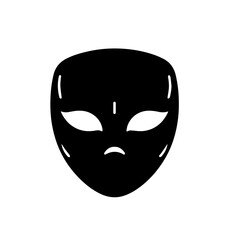 Mystical Tribal Mask Vector Illustration