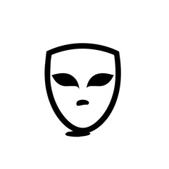 Fantasy Tribal Mask Vector Illustration