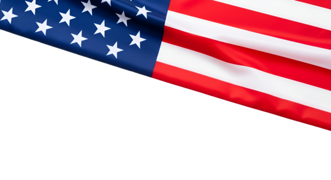 American Flag Diagonal Detail on Black usa flag stars and stripes - Powered by Adobe