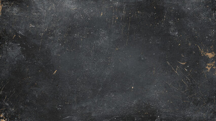 Grungy dark grunge distressed textured wall background with scratches. Vector, illustration