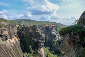 Vue des Météores