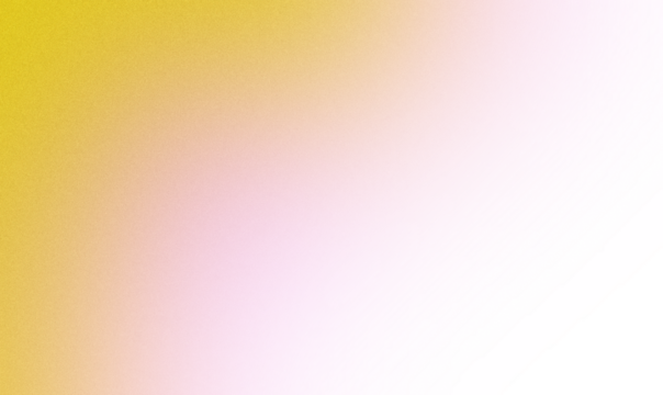 Soft gradient of yellow and pink pixels fading to white