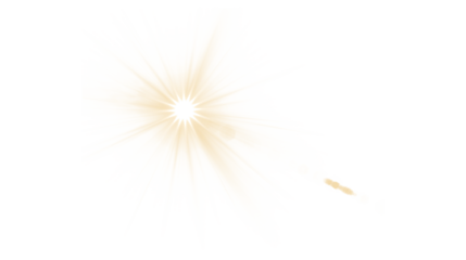 sparkler on white background