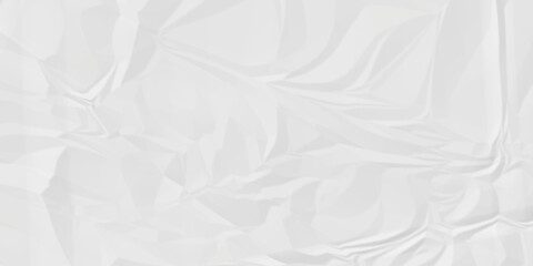 White crease billboard paper rough obsolete wrinkle cardboard crumpled satin fabric ripped cloth decoration background	
