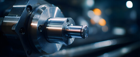 The machinist dances with precision lathe tools carving metal like a sculptor’s dream.