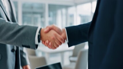 Business handshake partnership agreement success collaboration - Powered by Adobe