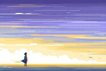 Emotional glitch theme showing fractured thought patterns and shifting sensations.