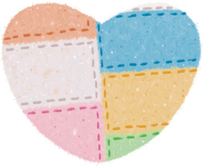 Cute heart illustration