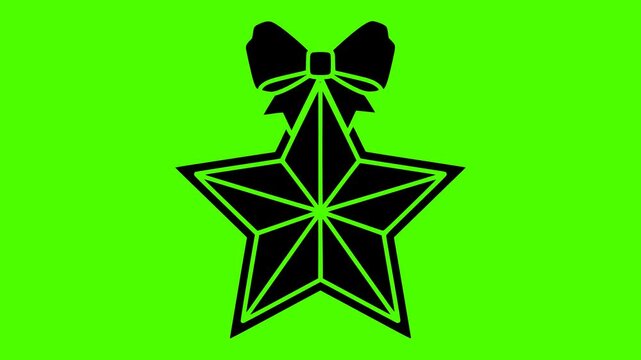 christmas illustration star silhouette vide logo green icon screen outline bethlehem holiday birth night jesus sky christian light celebration shape women vector graphic background