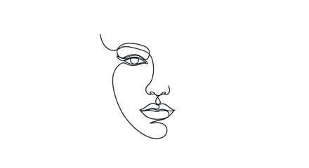 Obraz premium face abstrack