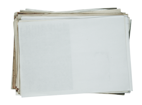 Stacks of Blank Paper for Creative Use