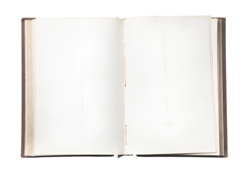 Blank Pages in Open Book Presentation