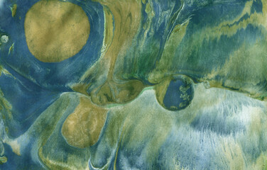 Abstract watercolor, illustration. The background is made of splashes, spots, drops