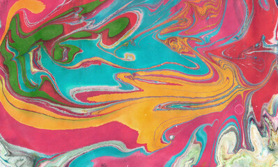 Abstract watercolor, illustration. The background is made of splashes, spots, drops