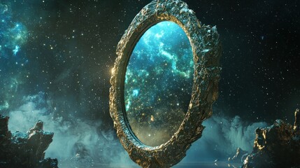Mystical Portal to Another Dimension - A Cosmic Gateway.