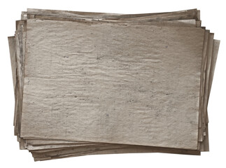 Stacked Vintage Paper Sheets for Creative Use