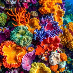 colorful coral reef