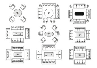 Modern Home Furniture Arrangement Ideas Living Room and Dining Room Layouts furniture icons interior design architecture