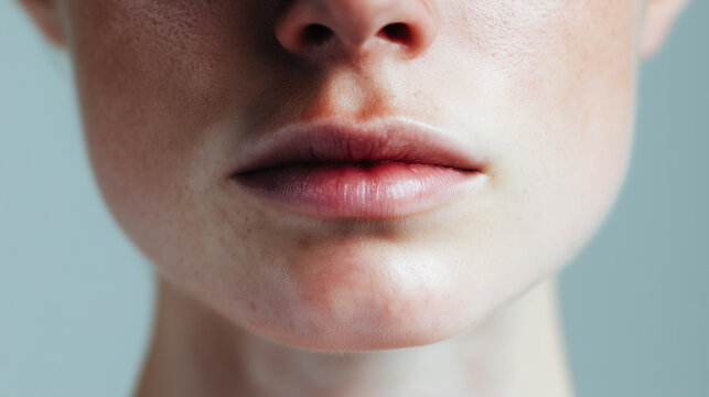 Ultra-sharp high-fashion editorial portrait of a model, clean studio lighting, soft shadows