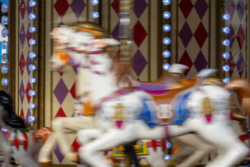 view of merry go round