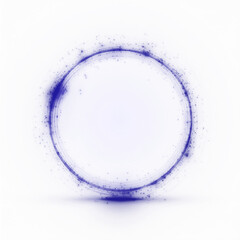 Minimal glowing orb with violet and cyan rim light, subtle gradient and smooth glow — elegant abstract element for tech banners, posters and modern digital visuals.