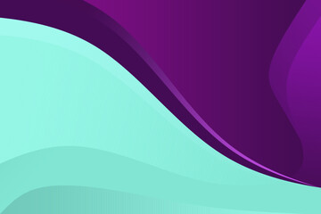 Modern purple and light blue background. Abstract waves with light. Vector illustration.