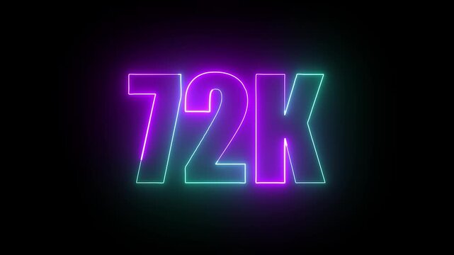 72k radiant neon line animation flowing smoothly over a dark black canvas with glowing streaks and dynamic motion highlights.