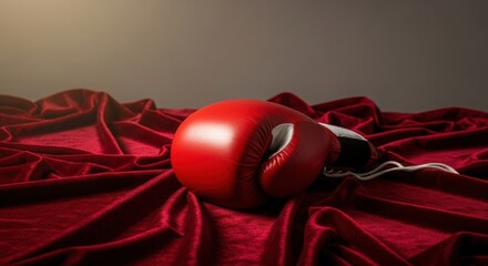 Boxing equipment and fitness accessories laid out flat on a white background for training