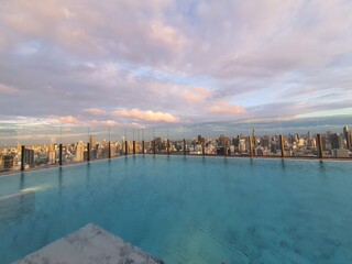 Naklejka premium san diego skyline