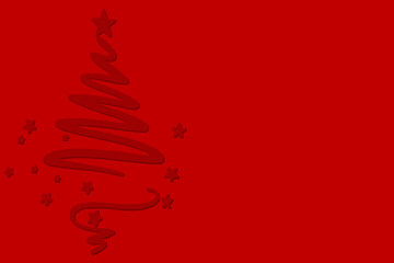 Grabado de &aacute;rbol de navidad