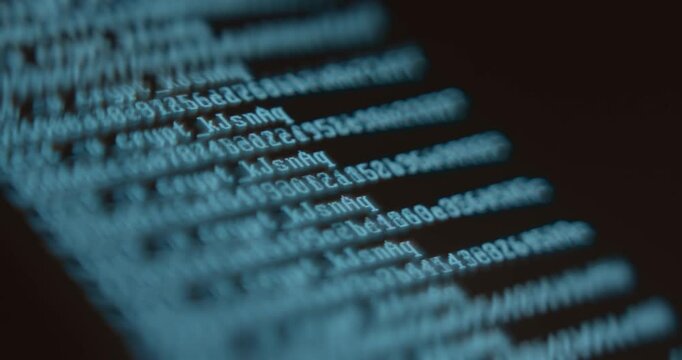 Lines of code of software development