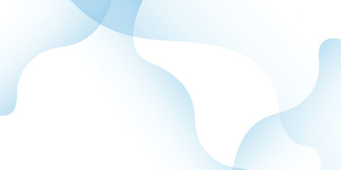 Dynamic Abstract Background with Paper Cut Fluid Liquid Motion Element and Light Blue Gradient Color