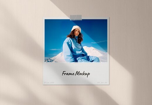 Minimalistic Frame Mockup