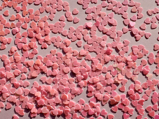 Pink beauty background blurred, shiny shimmer, minimalism, Valentine's Day,, March 8