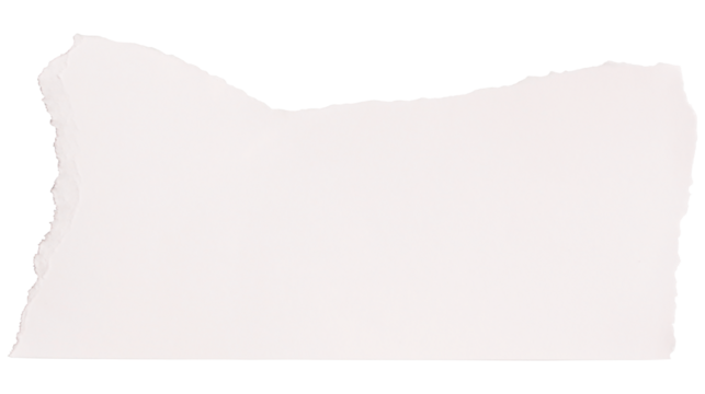 torn paper with white background