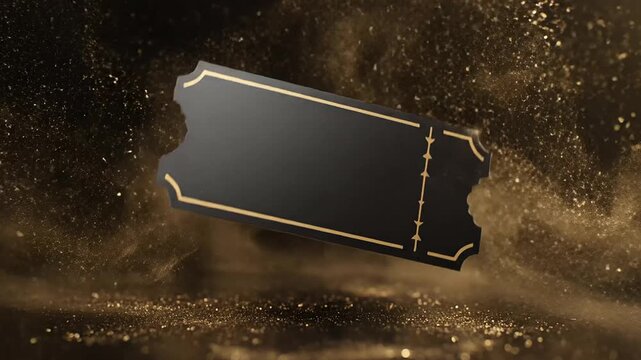 Elegant black and gold luxury voucher template design for exclusive premium discount marketing promotion