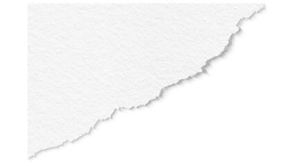 torn white paper background