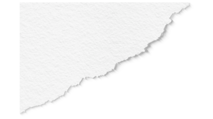 torn white paper background