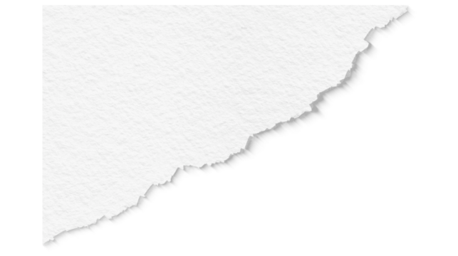 torn white paper background