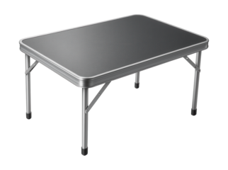 A portable aluminum gaming table with a weatherproof surface, ideal for outdoor events.