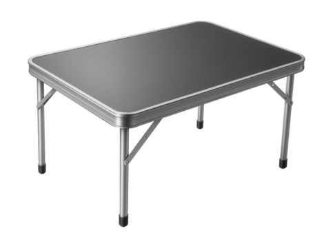 A portable aluminum gaming table with a weatherproof surface, ideal for outdoor events.